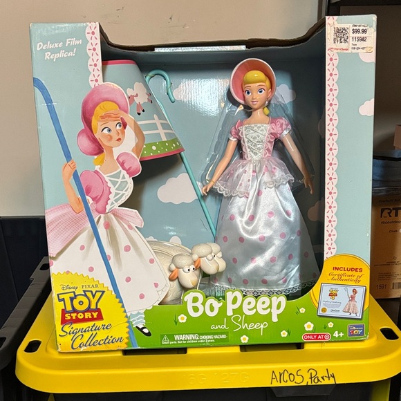 Thinkway Toys Other - Disney Toy Story Bo Peep Doll with Sheep - Pink & White